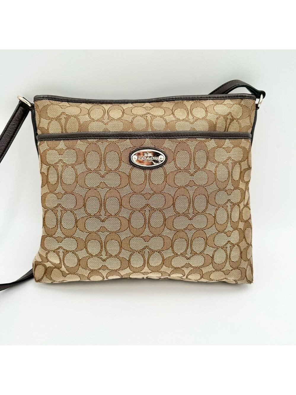 Coach Canvas Large Crossbody